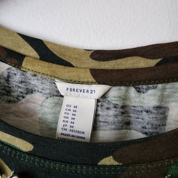 Bundle Item✨Forever 21 Embellished Jewel Camo Muscle Tank - Picture 4 of 4
